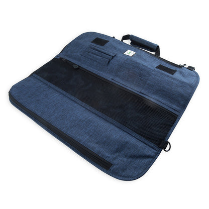 Preservation 8 Pocket Knife Roll - Heather Navy