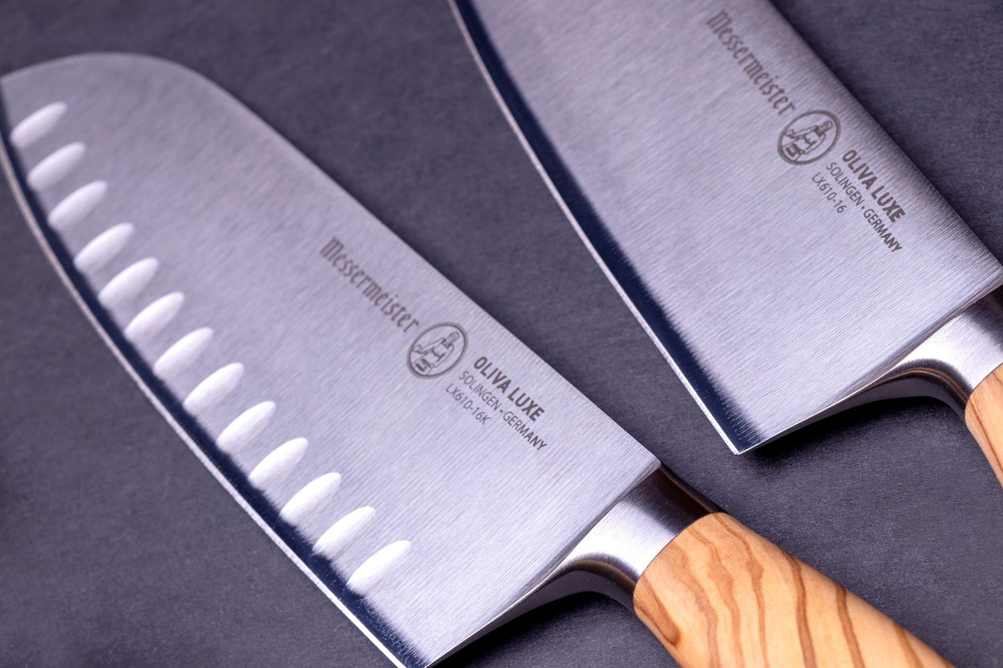 OLIVA LUXE 16,5 CM SANTOKU KULLENSCHLIFF